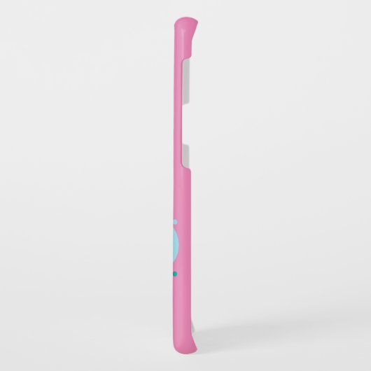 prettige feestdagen, roze Case-Mate samsung galaxy hoesje (Achterkant/links)