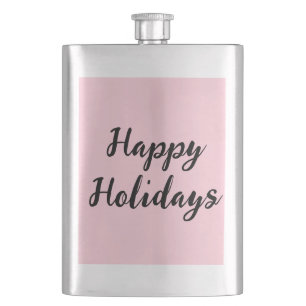 Prettige feestdagen Roze pastel Flacon