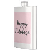 Prettige feestdagen Roze pastel Flacon (Links)