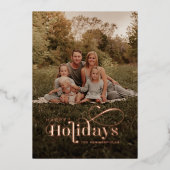 Prettige feestdagen Rustiek (Voorkant)