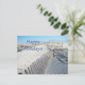 prettige feestdagen Sand Dunes en Fences (Staand voorkant)