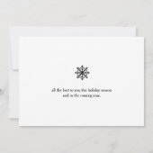 prettige feestdagen SANTA CLAUS Corporate Business (Achterkant)