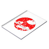 prettige feestdagen - Santa Claus - Notitieboek (Linkerzijde)