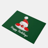 Prettige feestdagen Santa Door Mat (Schuin)