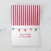 prettige feestdagen Santa's Beard (Binnen)