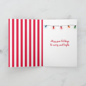 prettige feestdagen Santa's Beard (Binnen)