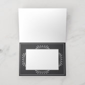 Prettige feestdagen Scandinavische jaar grijs (Binnenlaag)