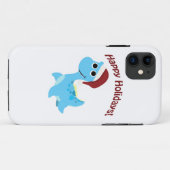 Prettige Feestdagen! Schattige Nessie Case-Mate iPhone Case (Achterkant (horizontaal))
