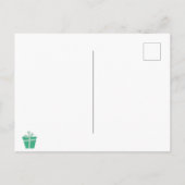 Prettige feestdagen Schattige Polar Beer Kerst Briefkaart (Achterkant)