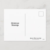 Prettige feestdagen Schattigee Muis Familienaam Ke (Achterkant)