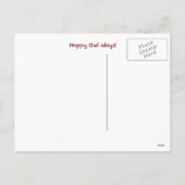 Prettige feestdagen Schattigee uilen Wildlife Sant (Achterkant)