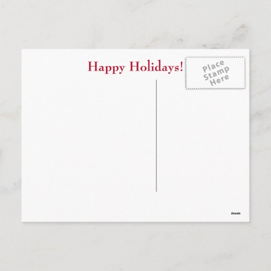 Prettige feestdagen Schattigee wijn en sneeuwpoppe (Achterkant)