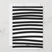 Prettige feestdagen Schattigee Zwarte Witte Hond K Feestdagenkaart (Achterkant)