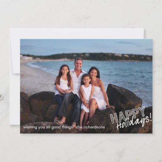 Prettige Feestdagen Schets Feestdagenkaart (Voorkant)