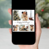 Prettige feestdagen Script Foto Kerst Vakantie Kaa Feestdagenkaart