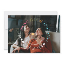 prettige feestdagen Seizoen vol Emoji Foto van Emo