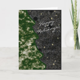 Prettige feestdagen Seizoensgebonden granieten rot