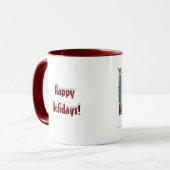 prettige feestdagen/Seizoensgroeten! Mok (Voorkant links)