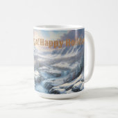 Prettige feestdagen serie koffiemok (Voorkant rechts)