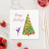 prettige feestdagen servet (Insitu)