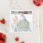 prettige feestdagen servet (Insitu)