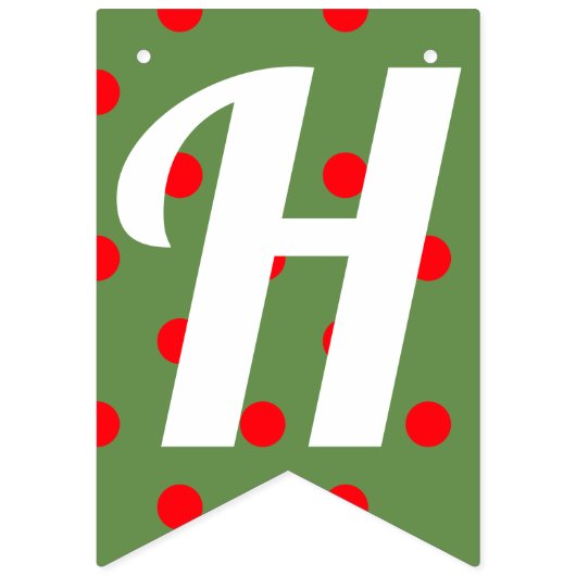 Prettige feestdagen Sinterklaas Kerstmis Vlaggetjes (Tweede vlag)