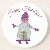 Prettige feestdagen Sinterklaas Onderzetters (Voorkant)