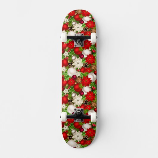 prettige feestdagen Skateboard (Voorkant)