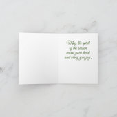 prettige feestdagen Skiing Teddy Bear-fotokaart Kaart (Binnen)