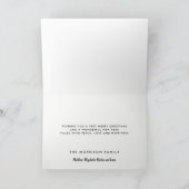 prettige feestdagen sneeuw (Binnen)