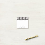 Prettige Feestdagen Sneeuwvlokken Post-It Notities Post-it® Notes (Op bureau)
