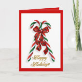 prettige feestdagen snoepsnoeren Algemeen (Voorkant)