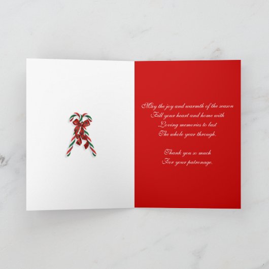 prettige feestdagen snoepsnoeren Algemeen (Binnen)