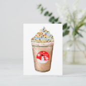 prettige feestdagen Snowman Caramel en Sprinkles L (Staand voorkant)