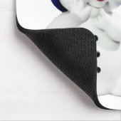 prettige feestdagen Snowman Mousepad Muismat (Hoek)