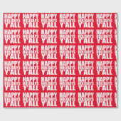 Prettige feestdagen Southern Christmas Slang: Cadeaupapier (Vlak)