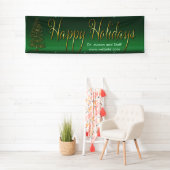 Prettige feestdagen spandoek (Insitu)