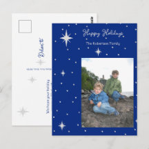 prettige feestdagen Starlight Photo Holiday briefk