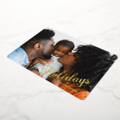 Prettige feestdagen Starry Sparkle Foto 5 x 7 (Gedraaid)