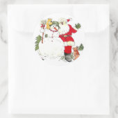 prettige feestdagen Sticker (Tas)