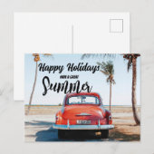 prettige feestdagen Summer Edition Holiday Briefka (Voorkant / Achterkant)