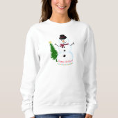 prettige feestdagen Sweatshirt (Voorkant)