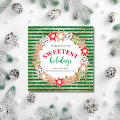 prettige feestdagen Sweet behandelt Business Holid Feestdagenkaart