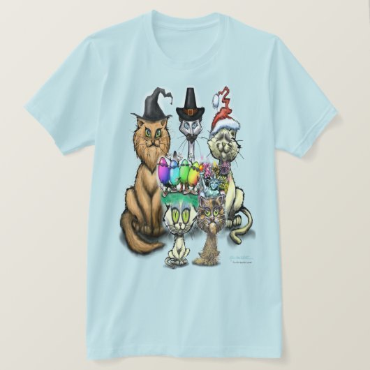 prettige feestdagen T-Shirt (Design voorkant)
