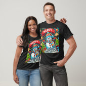 Prettige feestdagen T-shirt ontwerp (Unisex)