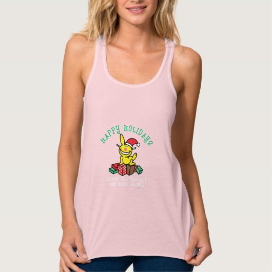 prettige feestdagen tanktop (Voorkant)