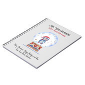 Prettige feestdagen Teacher Custom, Best (titel) O Notitieboek (Linkerzijde)