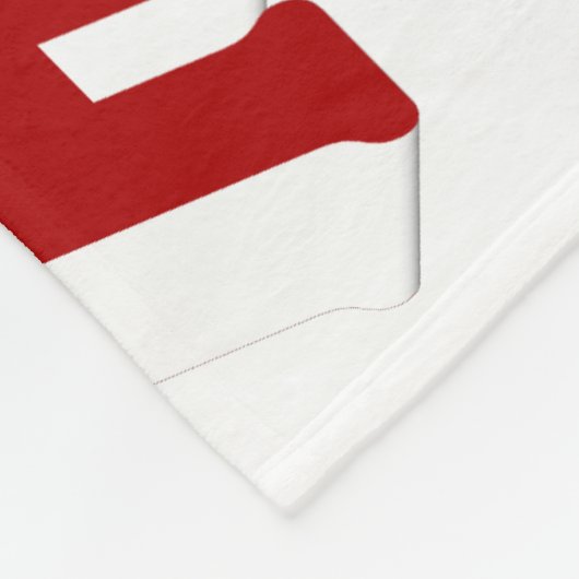 prettige feestdagen teddy Bear-kersttypografie Fleece Deken (Hoek)