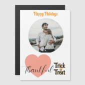 Prettige feestdagen Test Magnetische Uitnodiging (Voorkant / Achterkant)