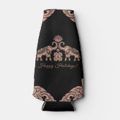 Prettige feestdagen Thailand Elephant Flesjeskoeler (Voorkant)